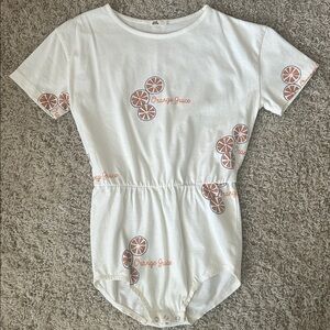 Bandy Button romper size 10/11